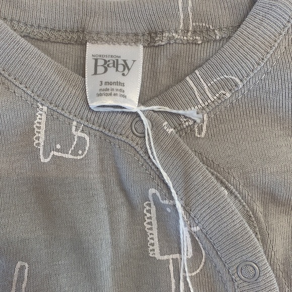 NWOT NORDSTROM BABY FOOTIE SIZE 3 MONTHS - Picture 5 of 7